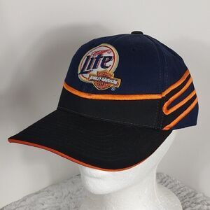 NWOT Harley Davidson #2 Dusty Wallace Miller Lite Cap